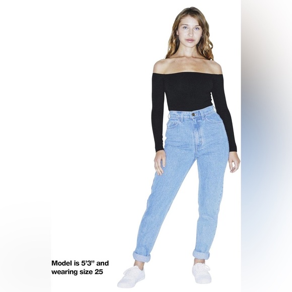 AMERICAN APPAREL HIGH WAIST JEAN - Picture 1 of 4